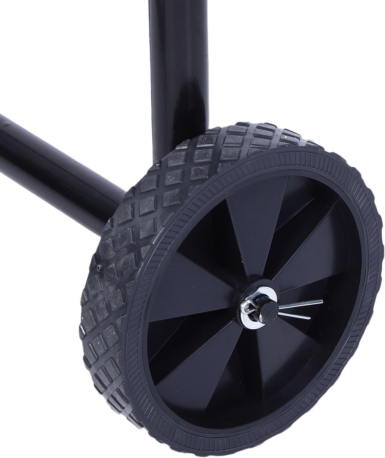 VINGVO Outboard Boat Motor Stand, Heavy Duty 165LB Load Capacity Stand, Reinforced Triangular Structure Folding Design, Ideal for Repair, Maintenance & Storage of Marine Engines