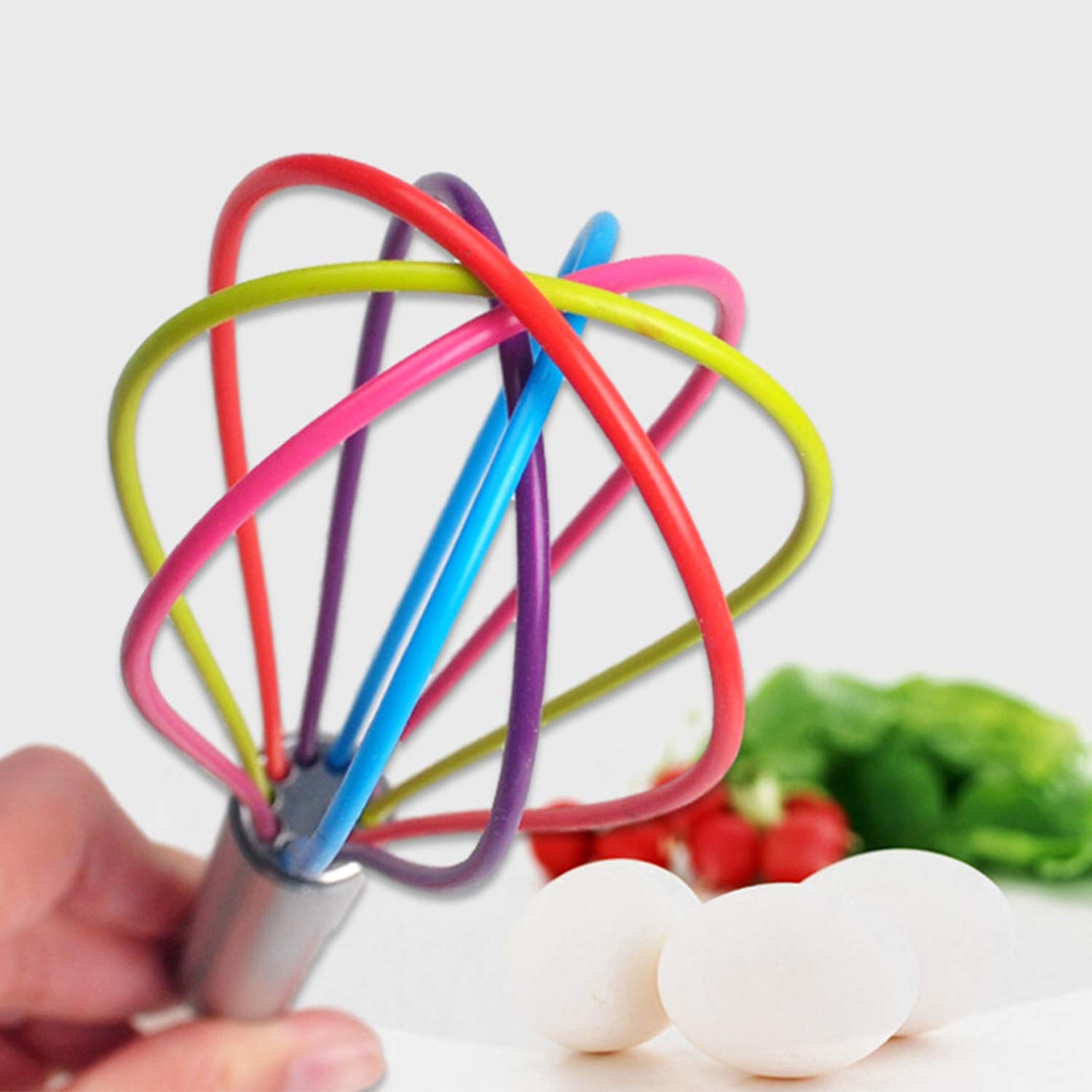 مضرب بيض سيليكون من ديديل 10 بوصات يدوي خلاط الكيك مع عجينة الحليب البيض مطبخ خلاط البيض والمطبخ لبار الكيك ومتجر أدوات المطبخ آمنة للاستخدام في غسالة الأطباق Amazon Ae