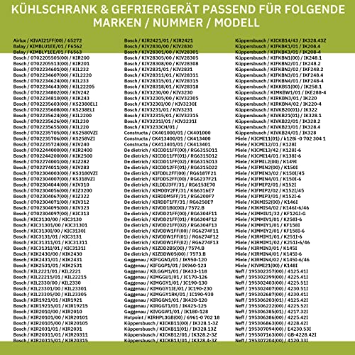 Deurscharnier inbouw compatibel met BOSCH 00268700 voor koelkast 4 stuks - Afbeelding 3