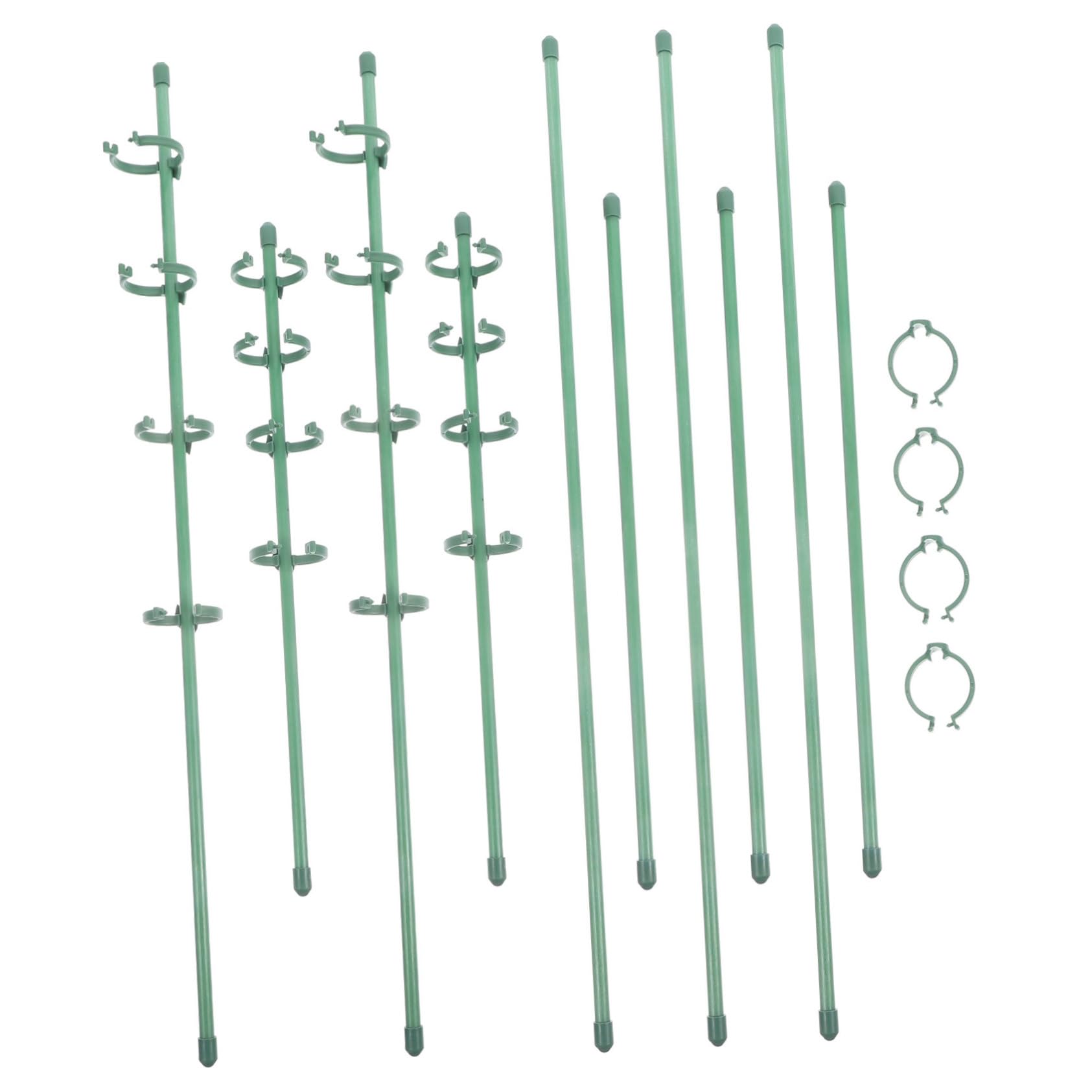 BESTonZON 2 Set Supporti per Piante Supporti per Cinghie Regolabili per Piante Rampicanti e Fioriture Esterni e Resistente e Facile da Usare