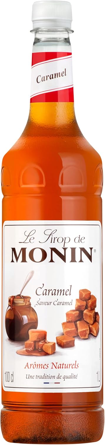 monin caramel syrup 1 litre