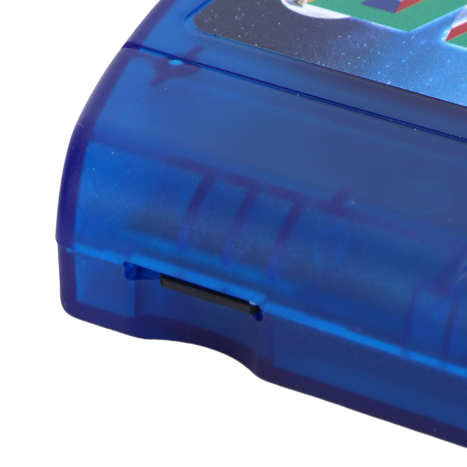 Open Source Pasuje do Konsoli do Gier N64 z funkcją Automatycznego Zapisywania Kopii Zapasowych, Obsługuje Gry 64 MB i Połączenie USB Typu C do Gier Retro (Niebieski przezroczysty)