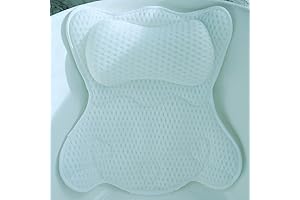 Ultra Comfort Full Body Bath Pillow with Premium 4D Mesh for Maximum Relaxation