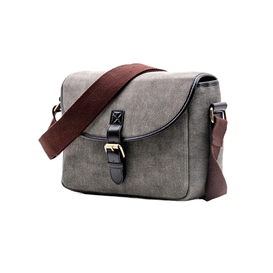 Sac Photo Housse de Protection for Appareil Photo rétro Sac Appareil Photo(Gray)