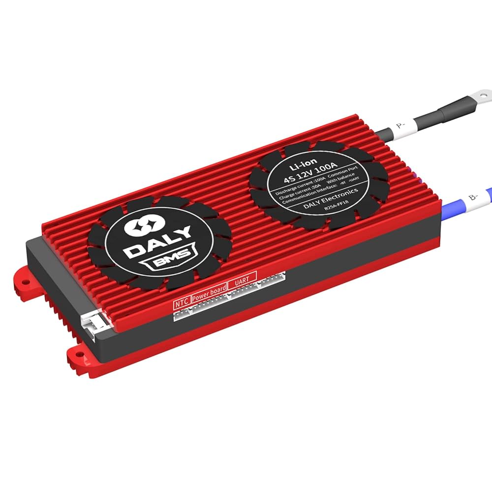 トイガン Daly BMS Li-ion 3S 12V 120A DALY 3S Li-ion 120A Common Port BMS