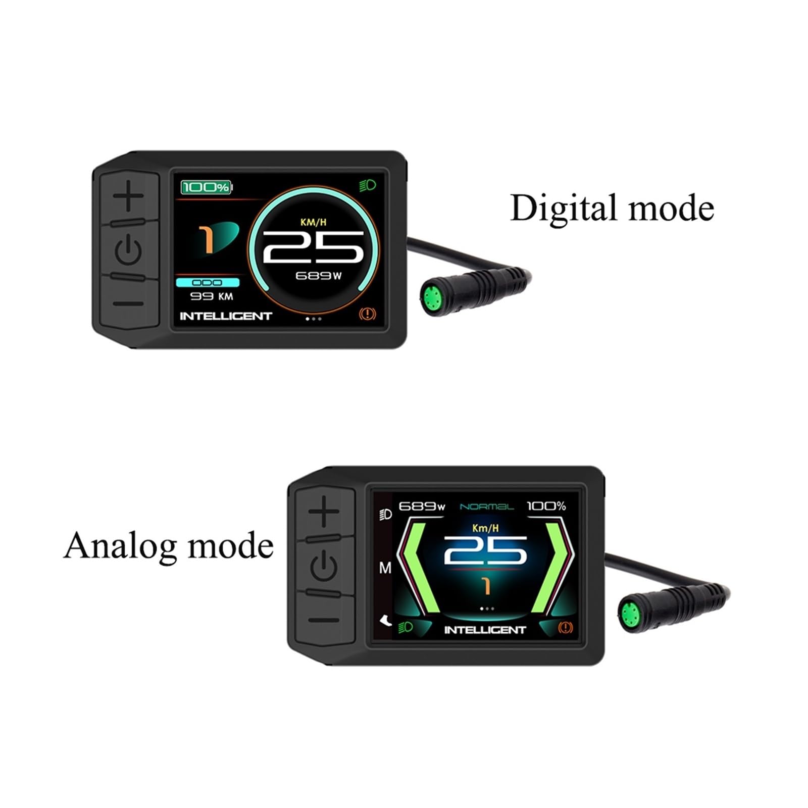 Amazon.com : Electric Bicycle TFT LCD 500C Display Speed Indicator