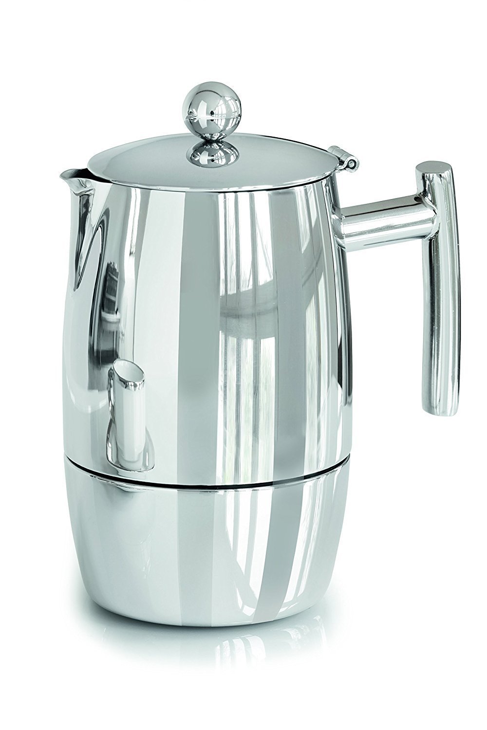 Weis 16990 Exclusiv, machine à espresso, 10 tasses, argent