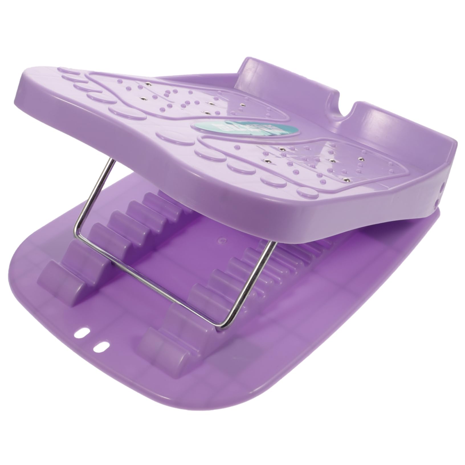 BRIGHTFUFU Purple Incline Board Foot Massage Lightweight Wear Resistant Abs Material
