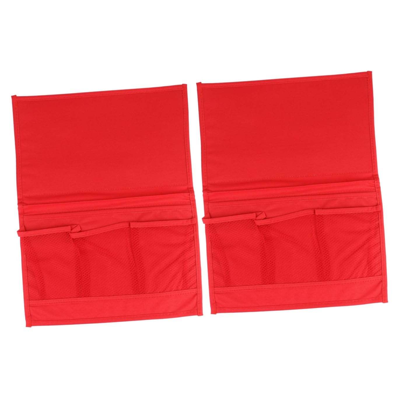 Organizador colgante para sofá y cama PRETYZOOM en color rojo pack de 2 bolsas de almacenamiento
