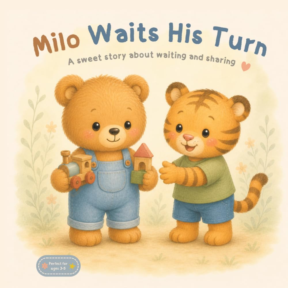 Milo Waits His Turn: A sweet story about patience and sharing