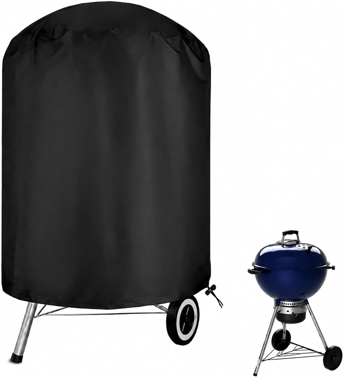 Round Grill Cover for Solo Stove Pi | Oxford Fabric Build with a Compact Design, Providing a Neat Solution for Keeping Your Outdoor Equipment Organized