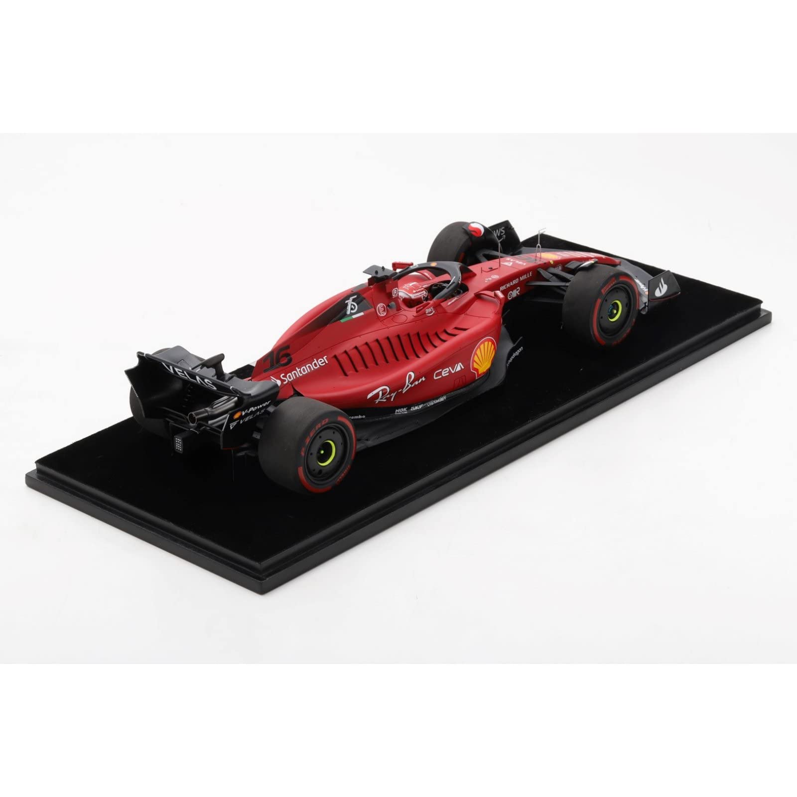 figurine 1/18 f1 charles leclerc ferrari a coller ... - Vroom Models