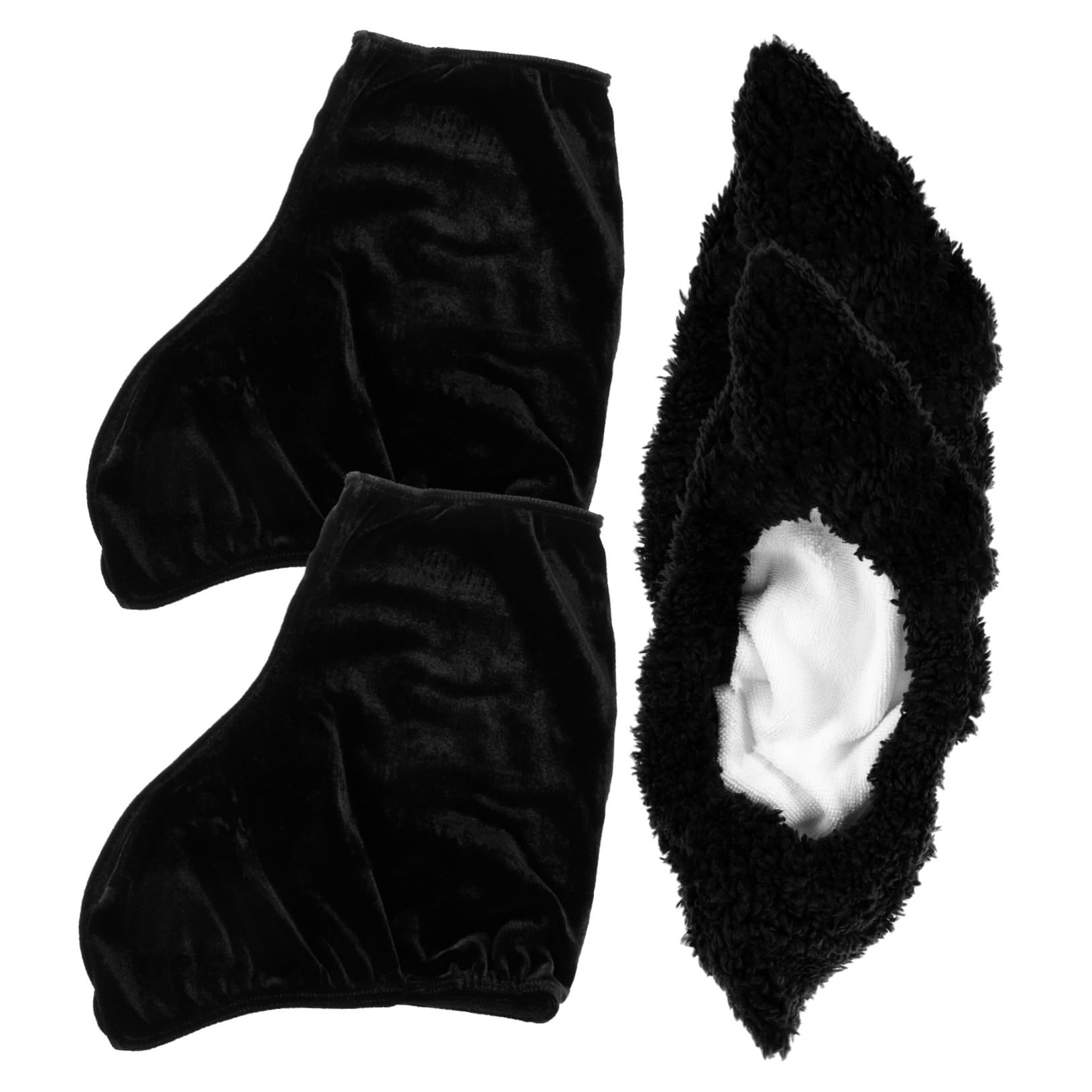 Toddmomy Cubierta de Zapato de Skate Skate Cubiertas de Cuchilla de patín de Hielo Cubrir Cubierta Protectora de Patines Cubiertas de Patines de Hielo poliéster Negro