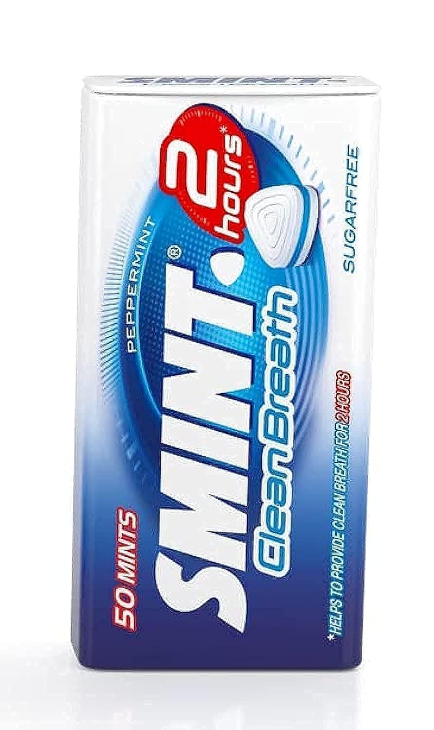 Smint 2 hour clean breath Mints Sugar Free 50pcs