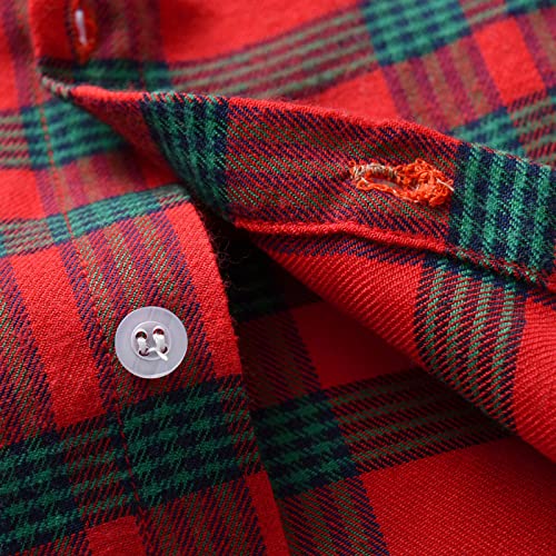 Kids Cute Outwear Toddler Boys Long Sleeve Winter Autumn Shirt Tops Coat Outwearing For Babys Clothes Plaid White4