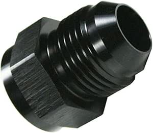 Adaptateur Réducteur AN 10 Femelle Vers 8 Mâle - Raccord évasé Noir En Aluminium CNC Pour Custom Auto/moto