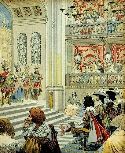 Toile Histoire de France Richelieu Leloir 60x90cm de MSTECO