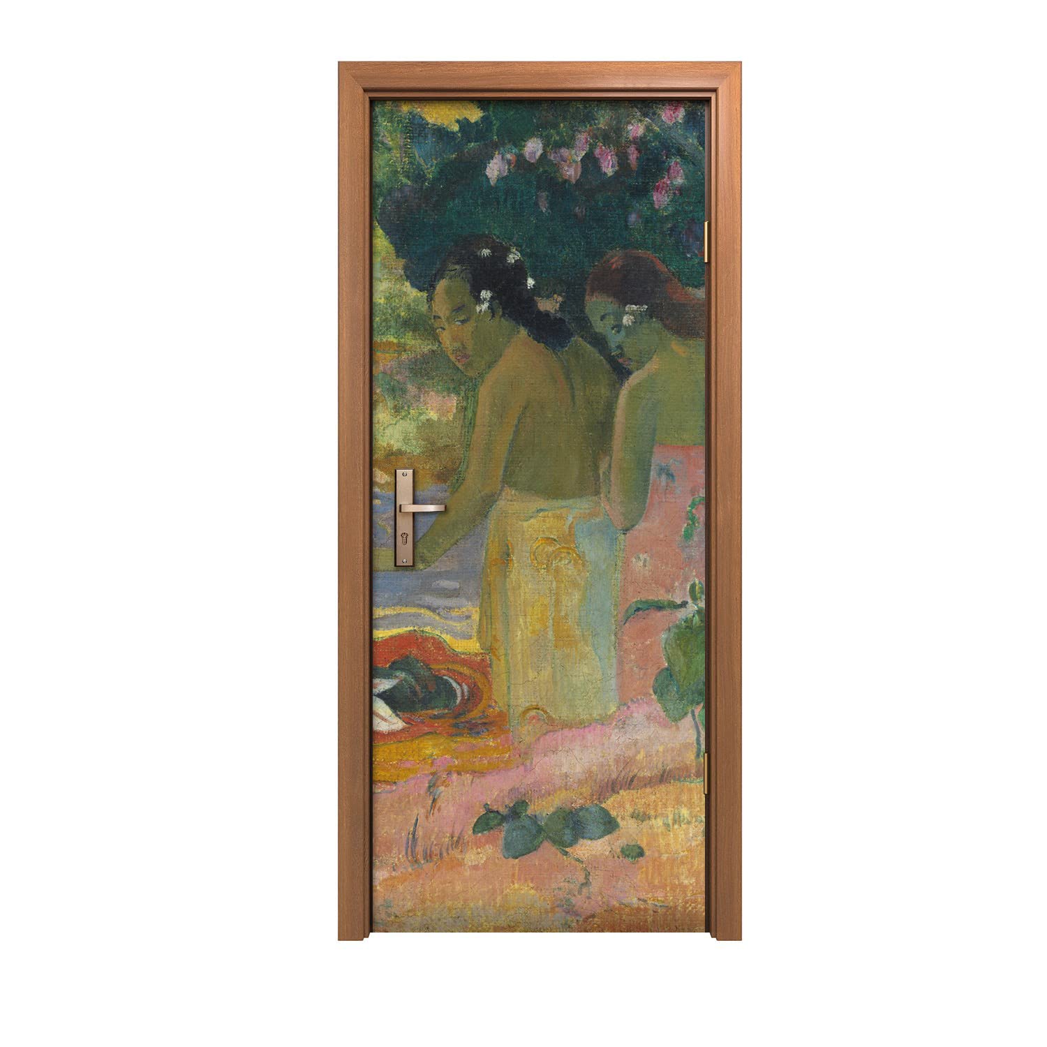 Autocollant de porte 80x200cm décor mural Gauguin design intérieur