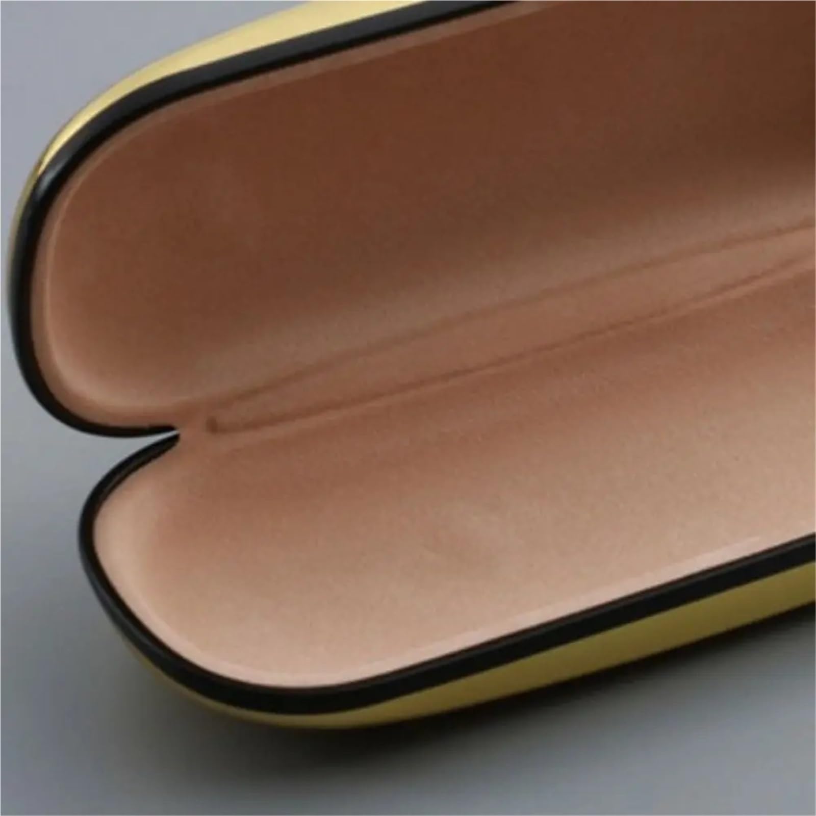 Hartes Brillenetui, Brillenbox, for Damen, optisches Etui aus Eisenblech
