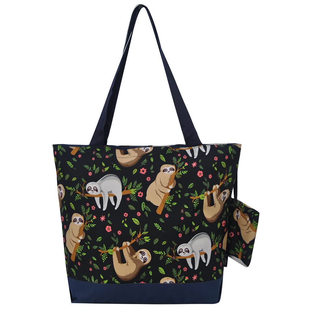 NGIL Medium Canvas Tote Bag with Coin Purse