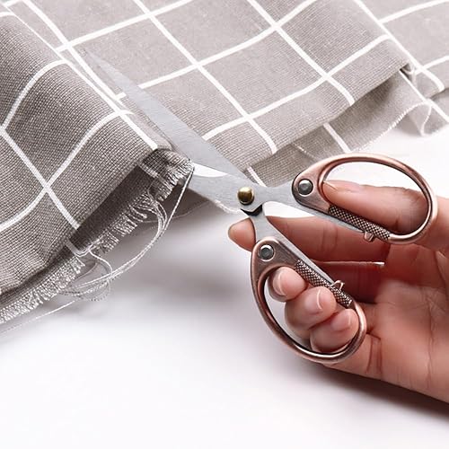 Miniatura 3 de Tijeras de oficina de acero inoxidable de 6.3 pulgadas, tijeras de hoja ultra afiladas, tijeras afiladas resistentes para oficina, hogar, escuela,