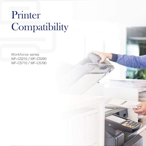 Miniatura 3 de Valuetoner Paquete de tinta remanufacturada de repuesto para impresora Epson 902XL 902 XL T902XL120 utilizada en Workforce C5210 C5290 C5710 C5790