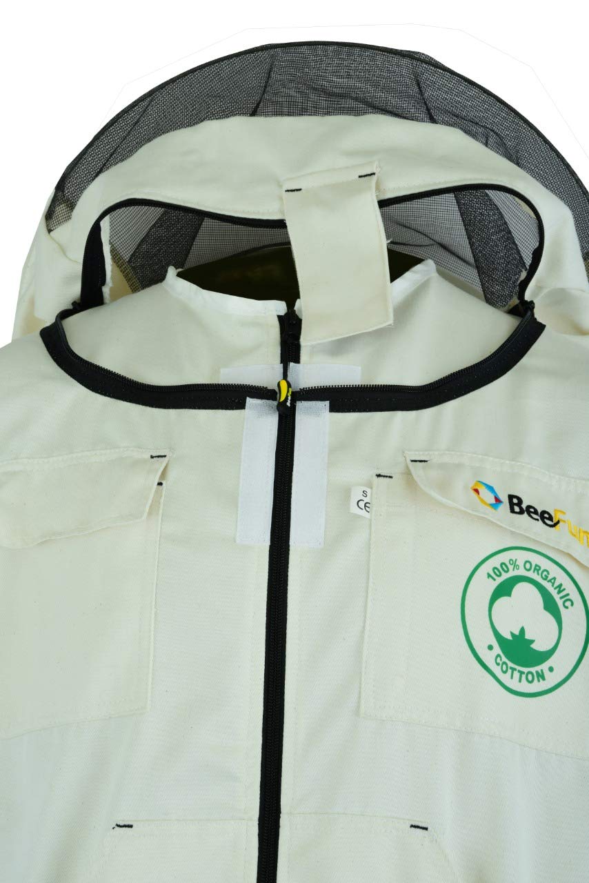 Imkerjacke Deluxe Bio-Baumwolle - BeeFun®: XXL