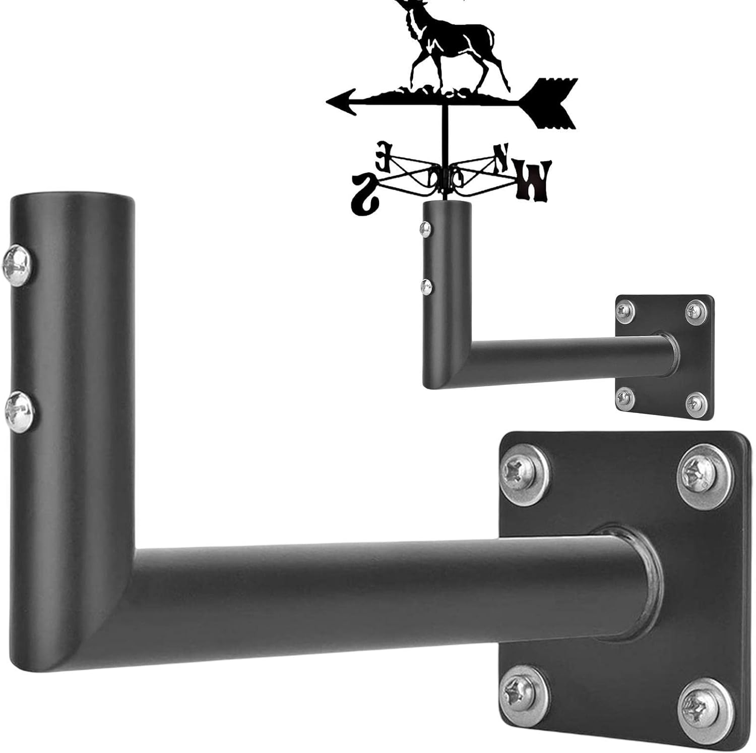HAMAGI Weathervane Mounting Bracket Weather Vent Roof Brackets Eave Weathervanes Mounting