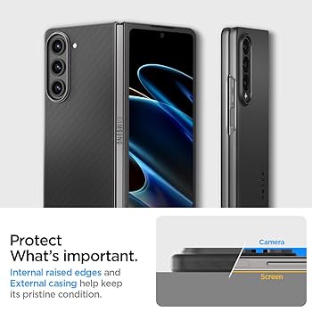 Spigen Galaxy Z Fold5 ケース 超薄型 超軽量 耐衝撃 Galaxy Z Fold 5 Series Case Thin Fit Pro - Spigen.com