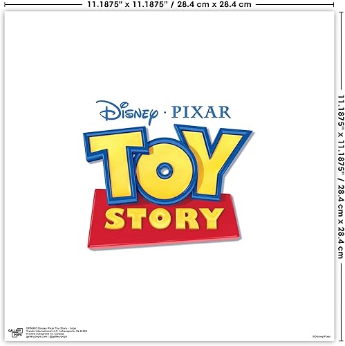 Miniatura 6 de Trends International Gallery Pops Disney Pixar Toy Story - Póster de pared con logotipo, 12 x 12 pulgadas, versión sin marco