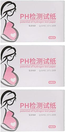 Miniatura 6 de Tira de prueba de líquido amniótico, papel de prueba de pH de alta sensibilidad, 3 juegos de 80 tiras de prueba con tarjeta de color, para madres