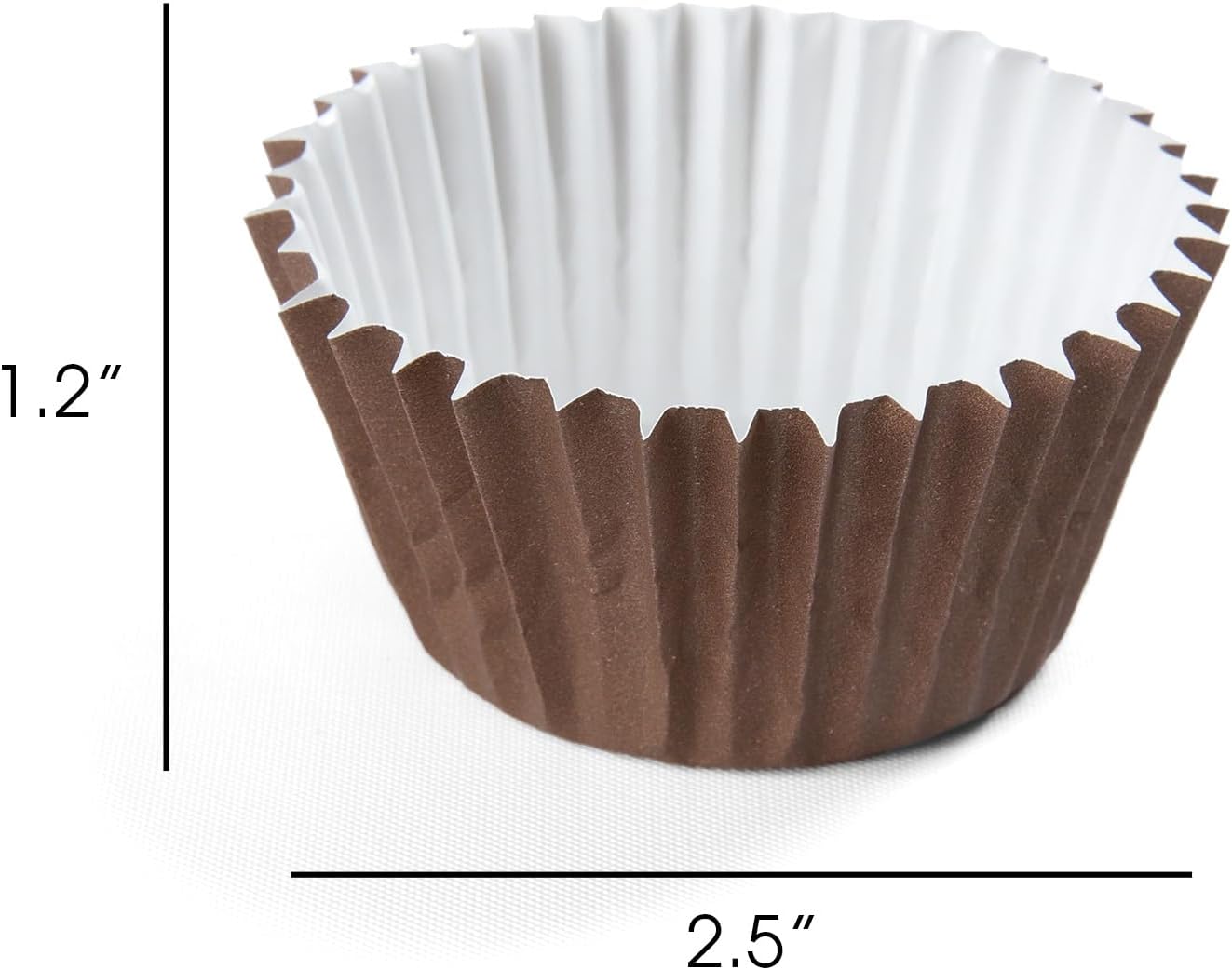 Cupcake Liners [Quantity 1300] use for Mini Cupcake/muffin Liners, Disposable Dessert Cup, Sample Cup and Disposable For Baking
