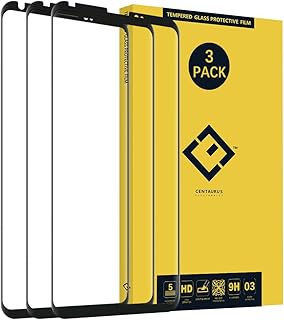 CENTAURUS Replacement for L-G V30 Tempered Glass Screen Protector-(3 Pack) HD Full Coverage Arc Surface Silk Print Protective Film L-G V30 H932 H931 H933 H930K V300K V300L V300S VS996 US998