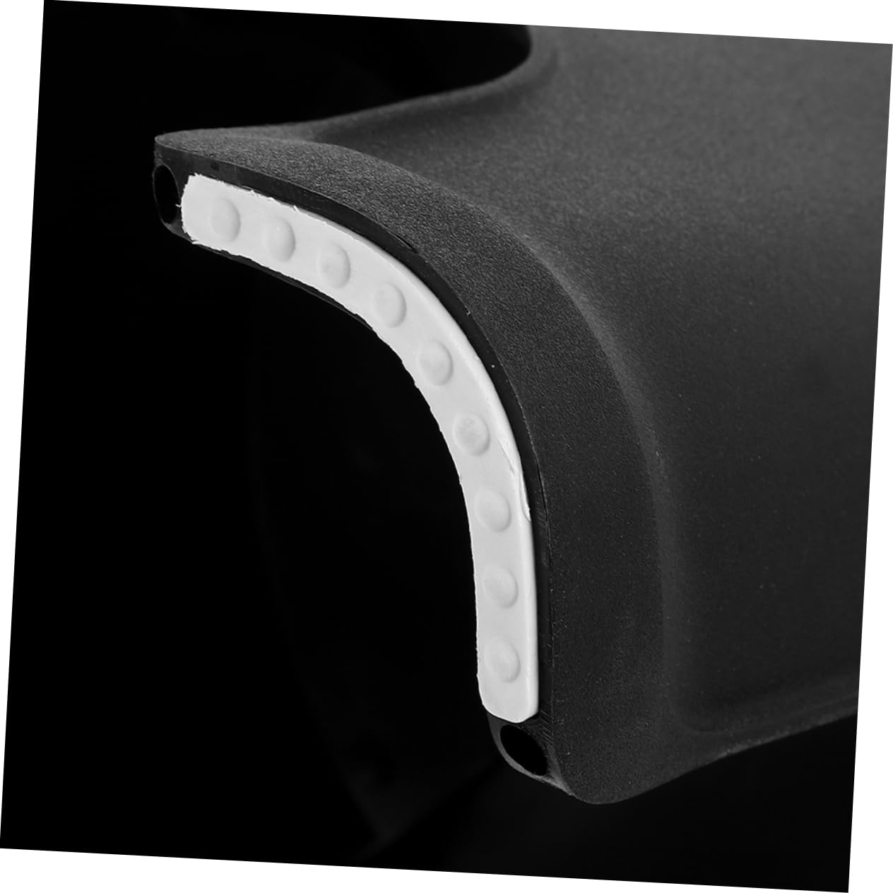 PRETYZOOM Taburete Antideslizante de Plástico PP para Niños, Reposapiés de Baño Negro, Fácil de Guardar y Transportar, Adecuado Hogar