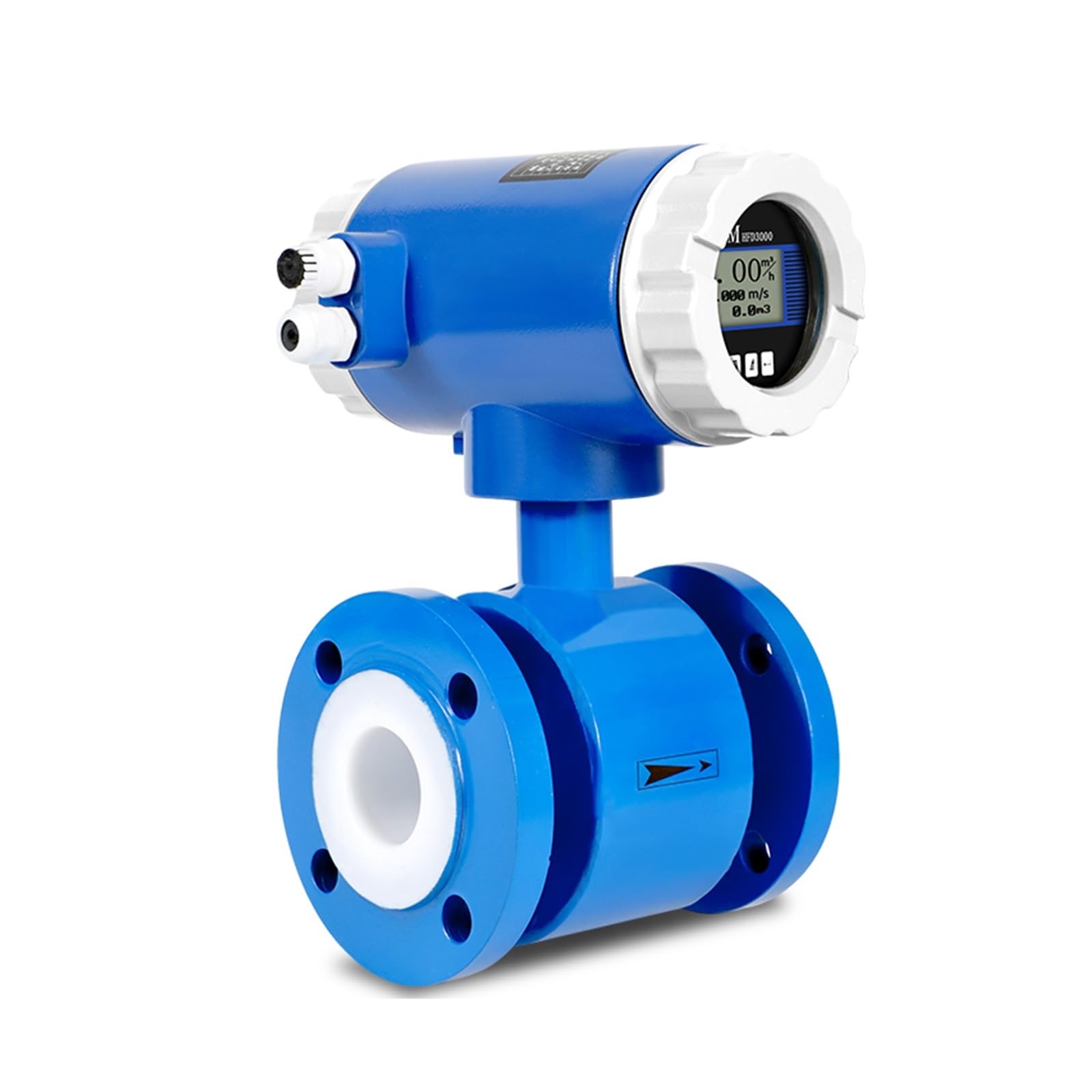 Medidor de Flujo Medidor de Flujo Digital electromagnético Inteligente, DN10 DN15 DN20 DN25 Medidores Agua mar líquida Lodo Aguas residuales 4-20 mA RS485(DN15)