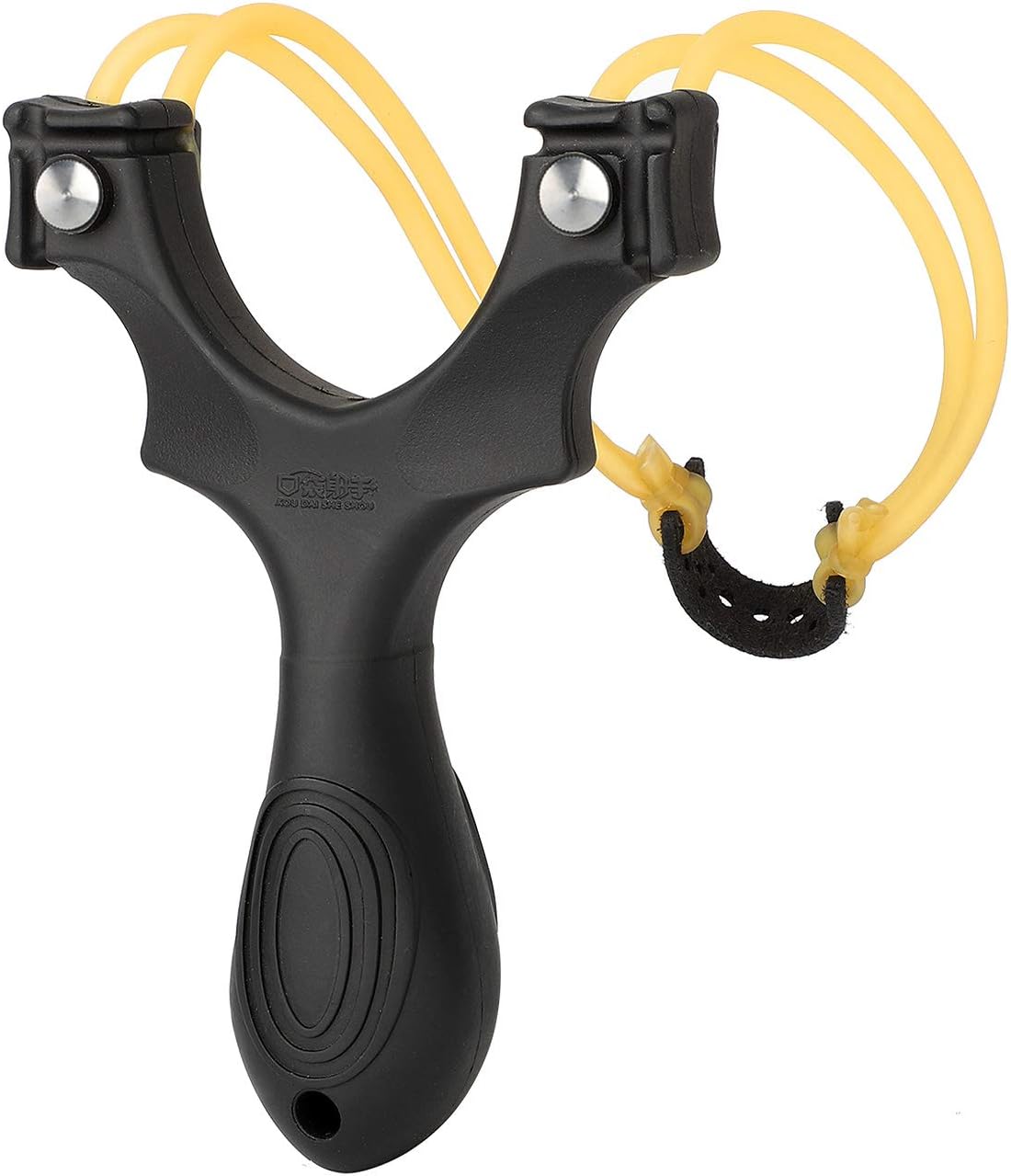 YuXing 009U Outdoor Hunting Slingshot Kit (4.55 Ounce 5.75" 3.98"), Military-Grade Nylon Composite Handle with 2 Flat Bands + 1 Tubular Band : Sports & Outdoors