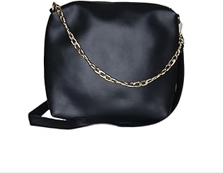 شنطه حقيبه نسائيه كروس كتف حريمي عمليه جلد سلسله استانلس تيل