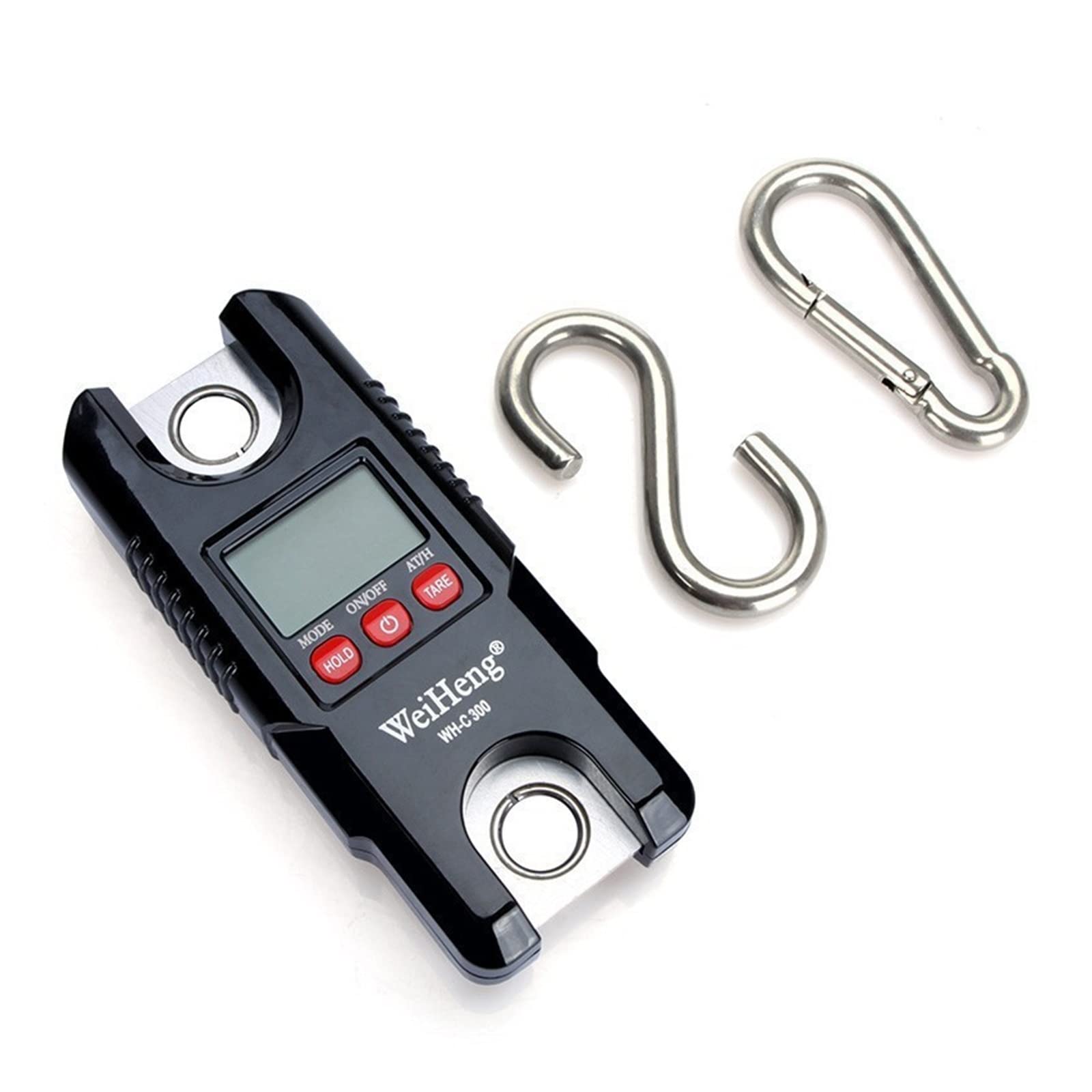 300 kg Mini przemysłowa waga dźwigowa Przenośna cyfrowa elektroniczna LCD Heavy Duty Handheld Wiszące wagi hakowe,Precyzyjne Ważenie