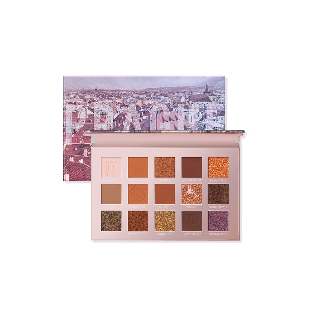 Focallure Prague 15 Pan Eyeshadow Palette, Fa-100-2