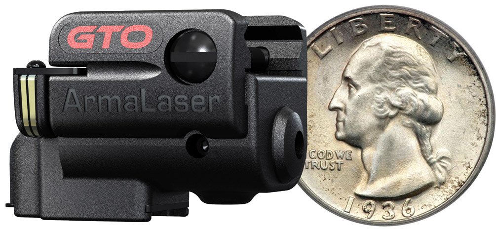 ArmaLaserRed Laser Universal Picatinny Rail Mounted Laser System with Touch Activation