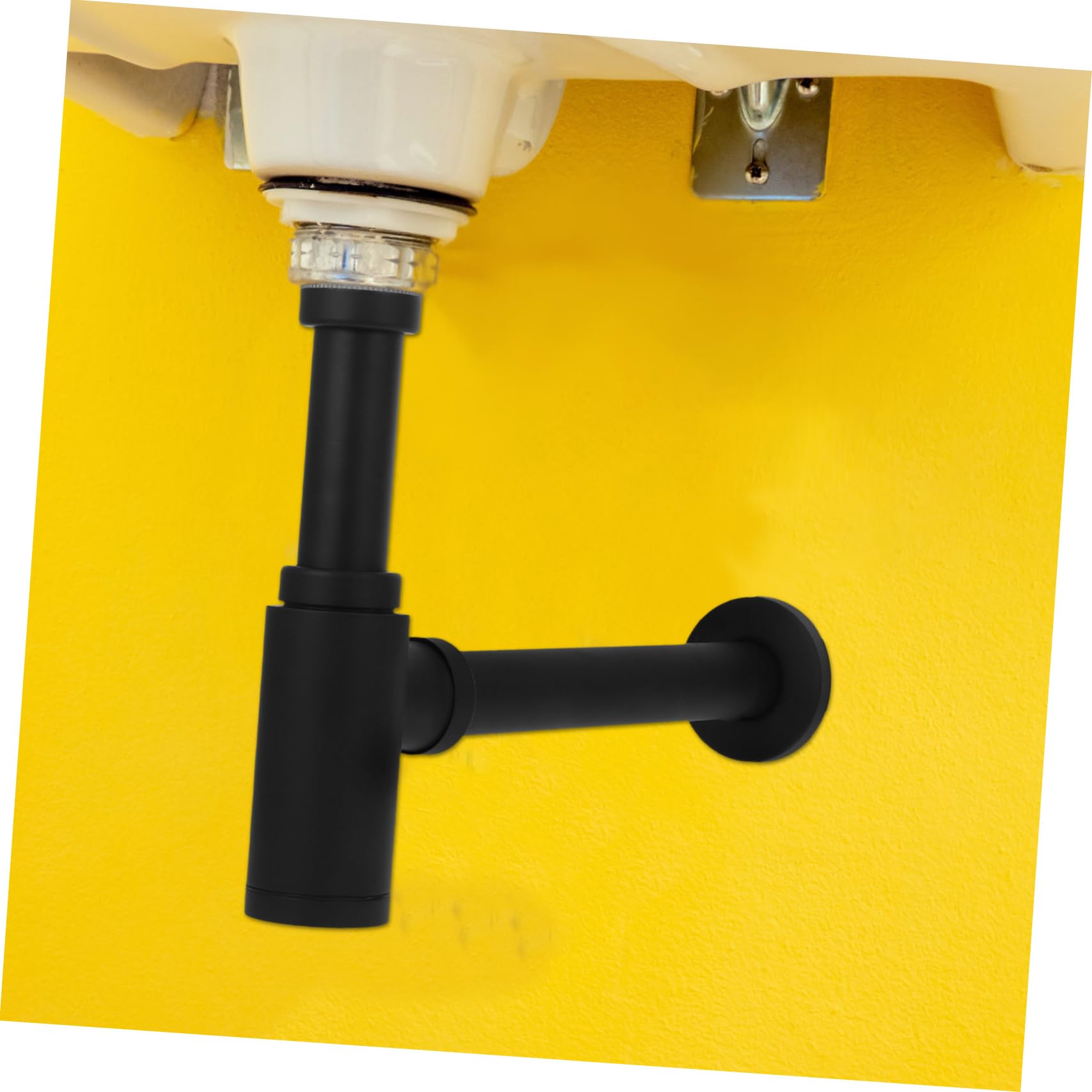 Tubo di Scarico Flessibile per lavabo - Soluzione efficiente per Lo Scarico del lavandino Design Elegante Asta Resistente Rimozione Rapida degli intasamenti Ideale per Uso Domestic