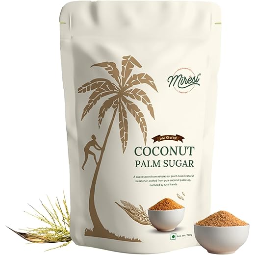 Miresi Natural & Organic Coconut Palm Sugar 350 g 100 Pur
