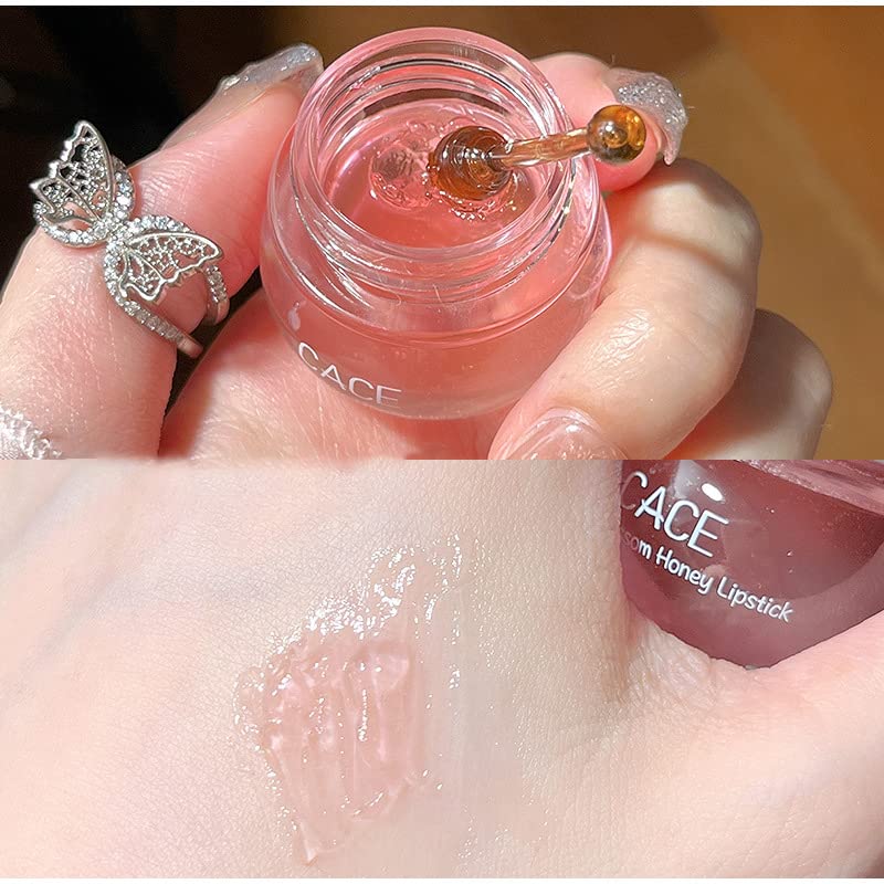 Miniatura 6 de Sakura - 2 botellas de bálsamo labial para reparar la humedad profunda y las líneas de los labios, rico en vitamina E y extracto de flor de cerezo