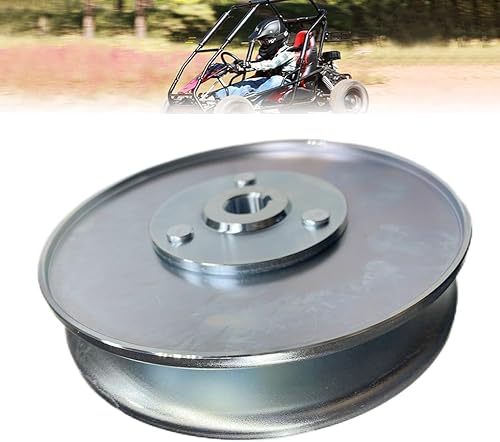 QYMOTO KT196 Go Kart polea accionada serie 30 convertidor de par 58 ''Diámetro 6 ''Diámetro impulsado asimétrico para Coleman KT196