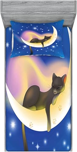 Miniatura 182 de Ambesonne Juego de sábanas bajeras y fundas de almohada, deliciosos tacos con verduras, cocina folclórica, ingredientes de recetas de comida Beige