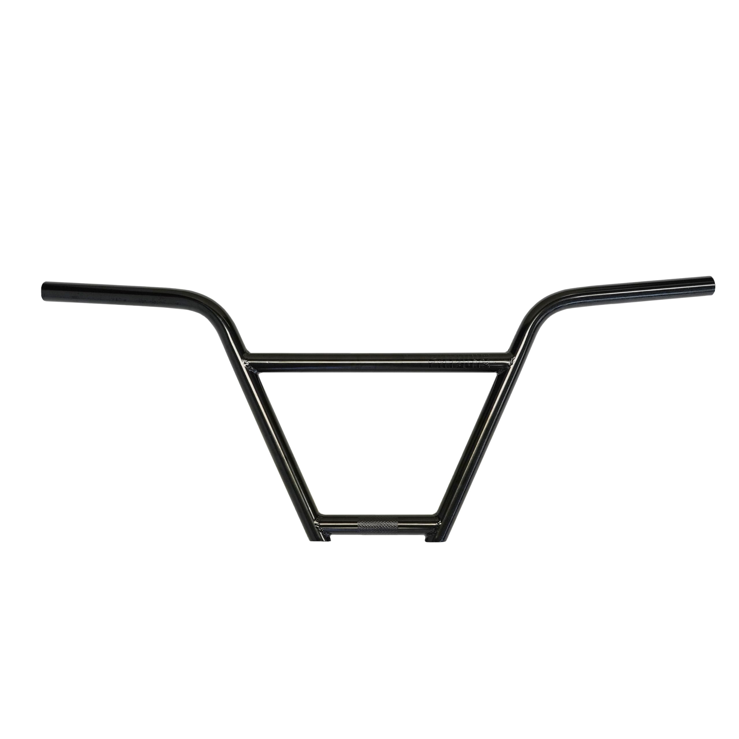 Fatboy Mini BMX Handlebar 4pc Chromoly 4130 with a 9.5 inch Rise (4-pc FBHB Black)