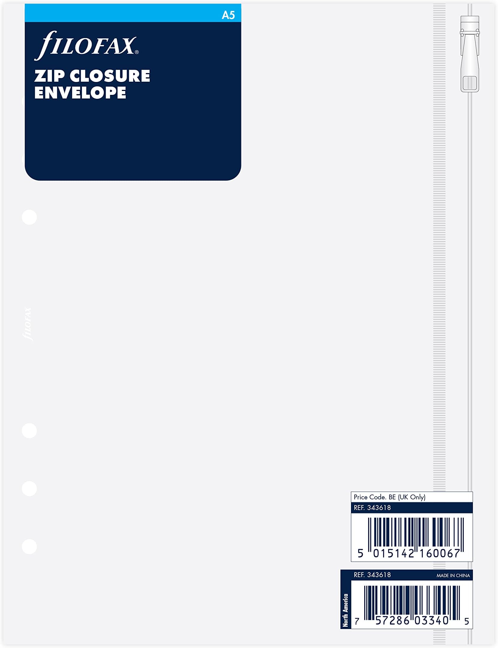 Zip Closure Envelope, A5 (B343618)