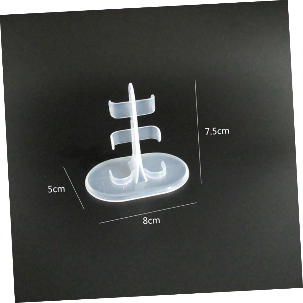 Toddmomy 1Set Transparent Doll Holder Plastic Feet Fitting Stand for Dolls for Organized Display and Play Easy to Use