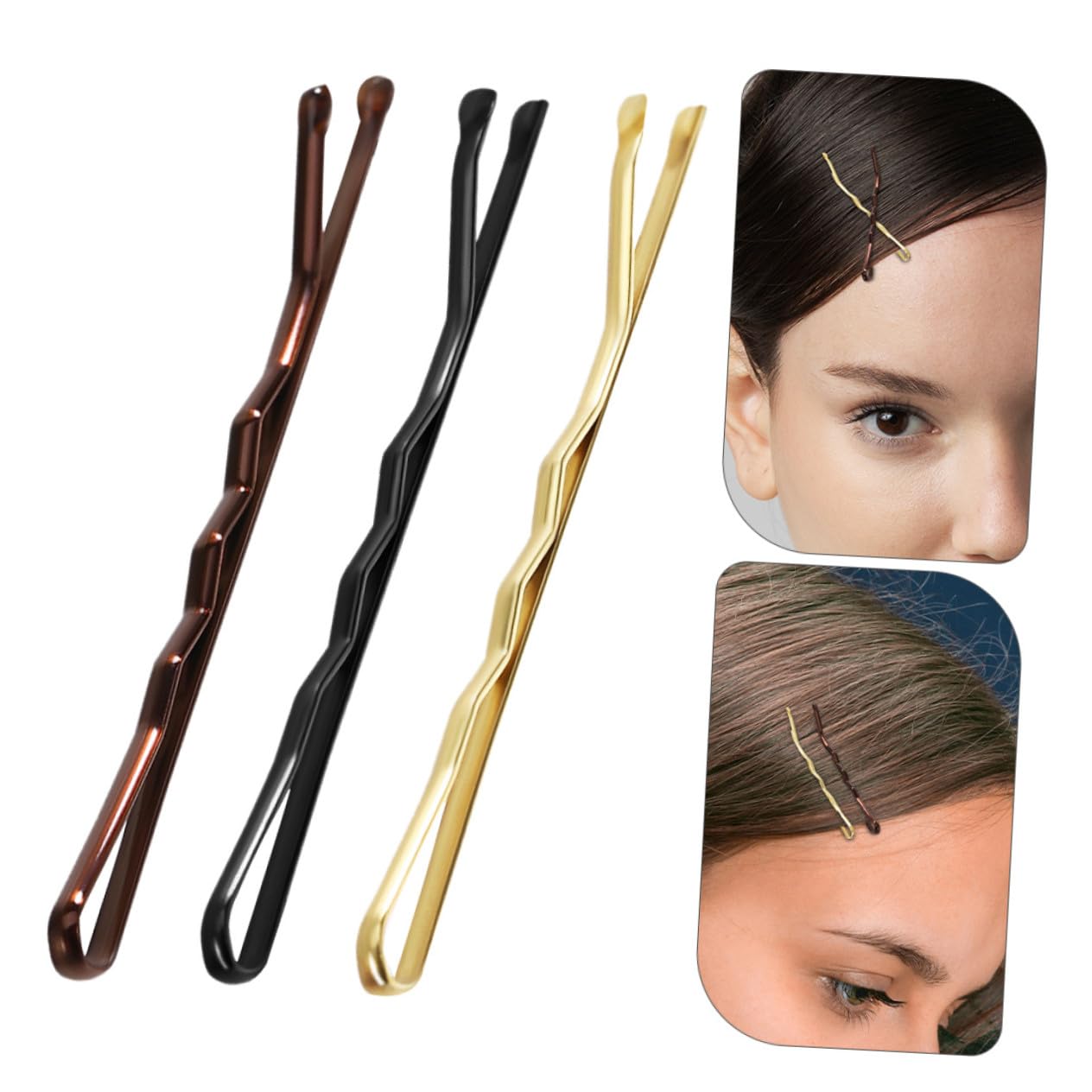 900 Wellige Haarspangen für Frauen und Mädchen Haarklammern für Langes Dickes Haar Dekorative Wellen Haarpins zum Fixieren von Hochsteckfrisuren und Flyaways Einfaches Styling