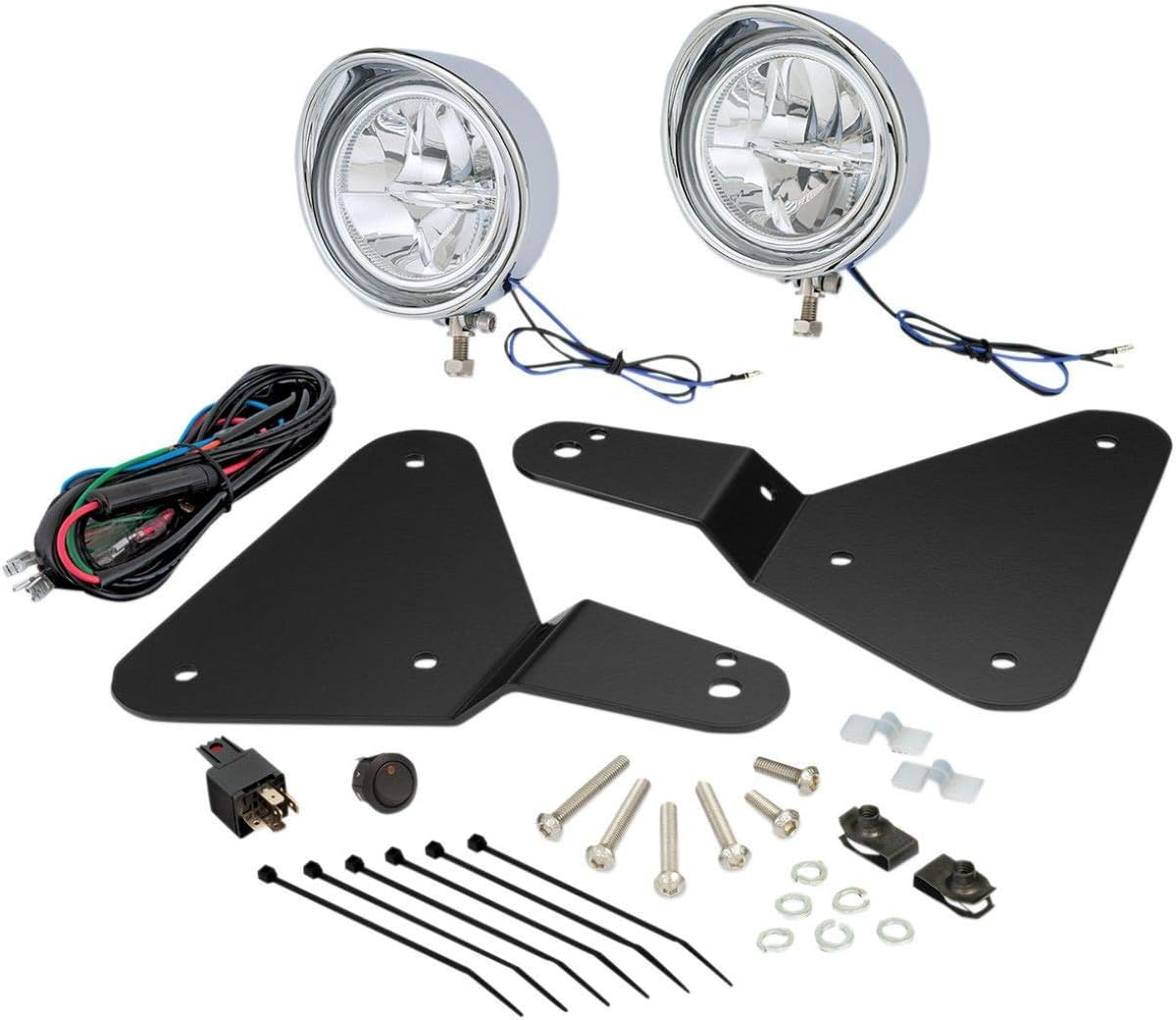 Show Chrome Accessories LED Driving Light Kit (Chrome) for 15-19 CAN-AM SPD-F3-S-SE6
